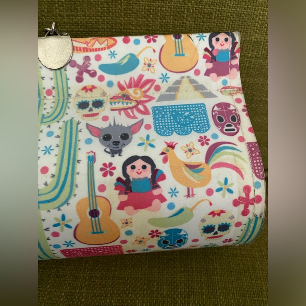 Mexican pattern Pouch - Picture 4 of 8